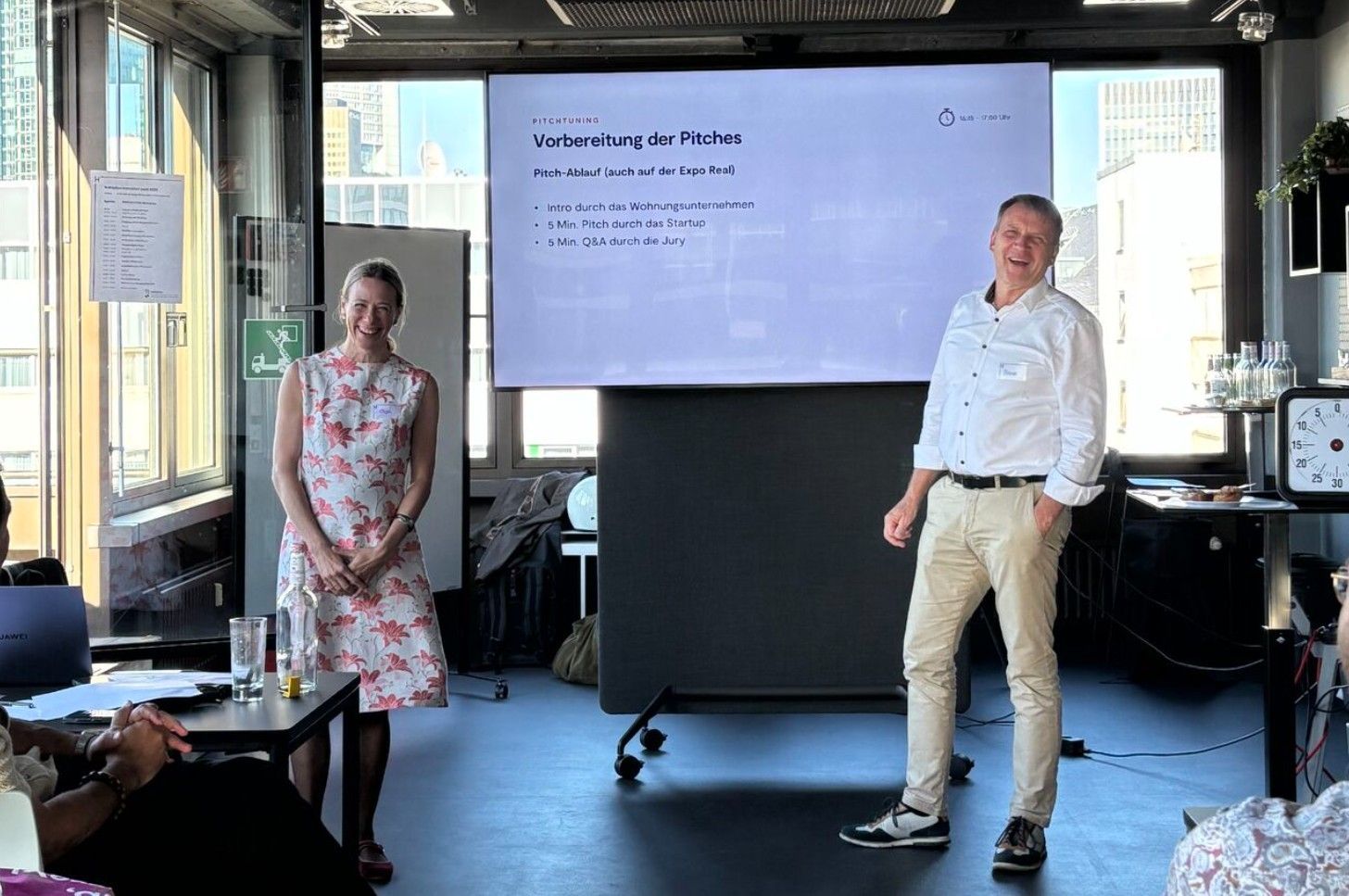 Olga Dentzel at Workshop in Frankfurt